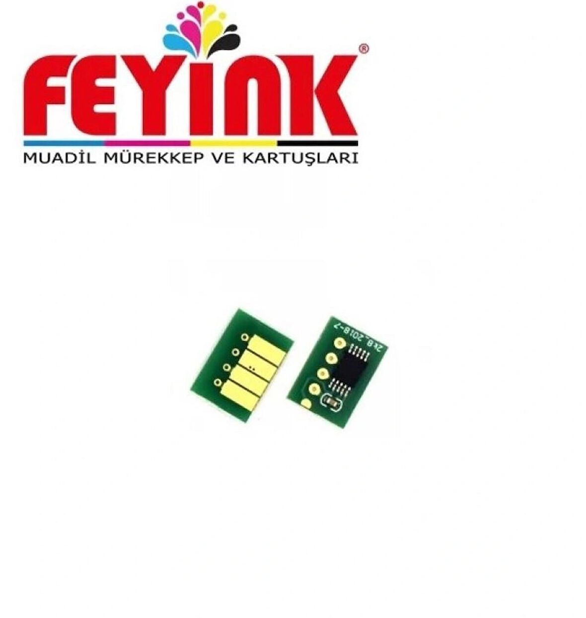 Feyink® Hp 70 Cyan (C) Çip Resetleyicili Z2100/Z5200/Z5400 Chip							