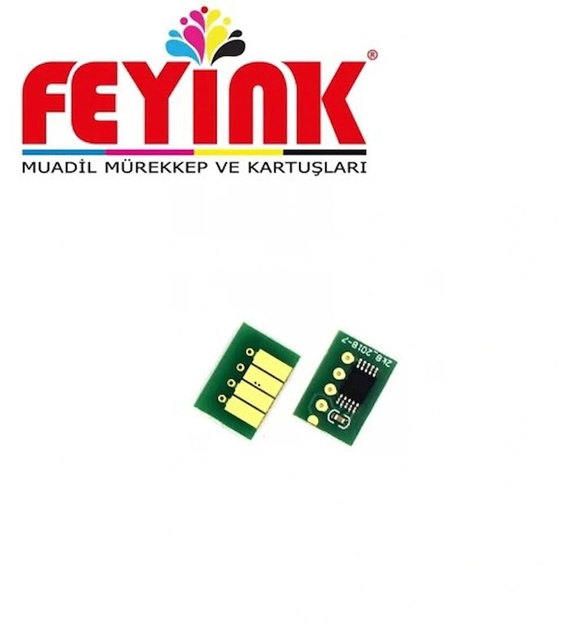 Feyink® Hp 70 Sol Kartuş Ünitesi Resetleyicili tek Çip (LGY-PK-MK-LM-LC-R) (Z2100-Z3200-Z5200)							