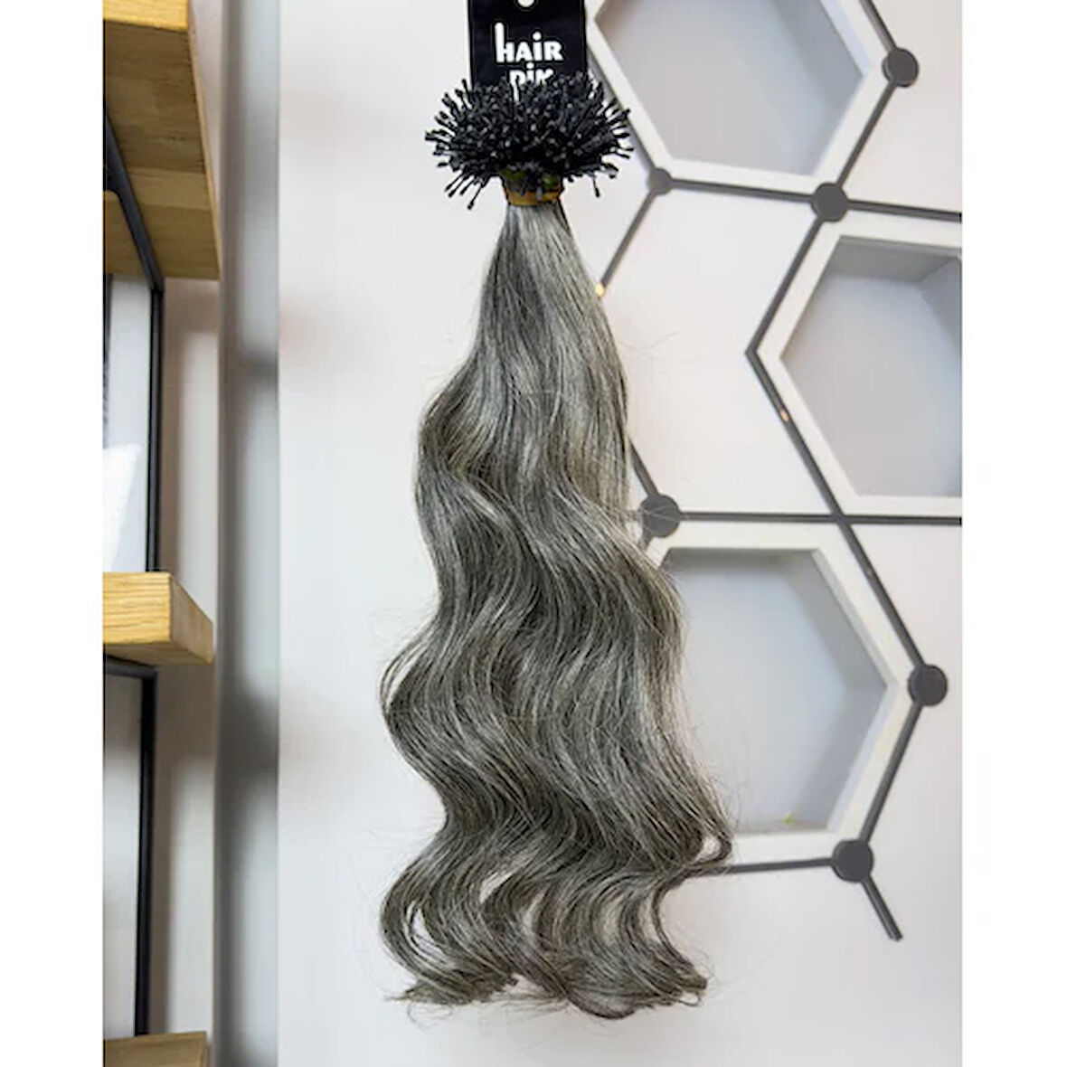 Hairpim Jakarta 0.6 Gr Röfle 50 Adet70 Cm Yeni Nesil Kaynak Saç Doğal Kırçıllı HP343