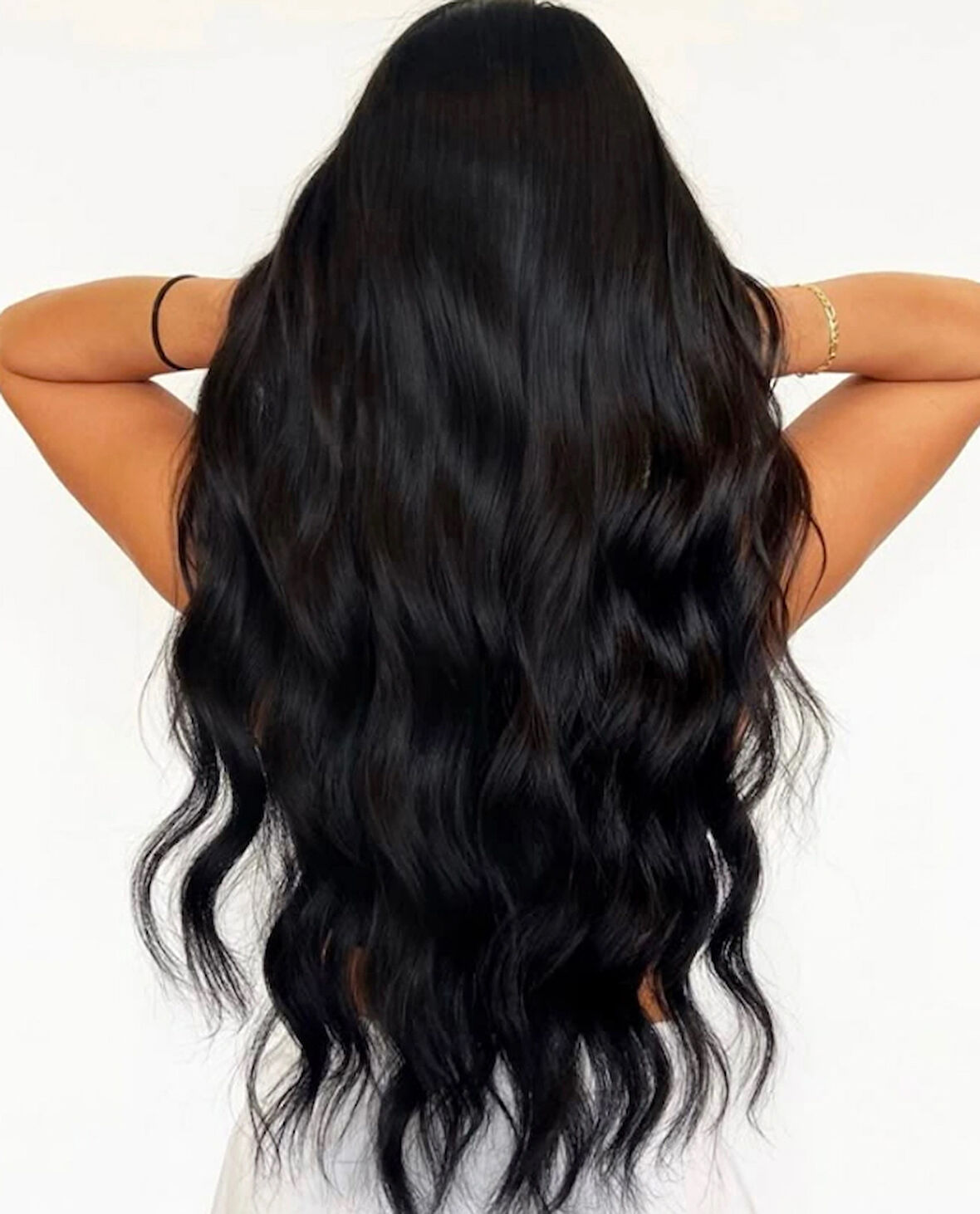 HairPim Jakarta (0.8 Gr) Doğal Kestane 50 Adet70 Cm Yeni Nesil Kaynak Saç HPDK356