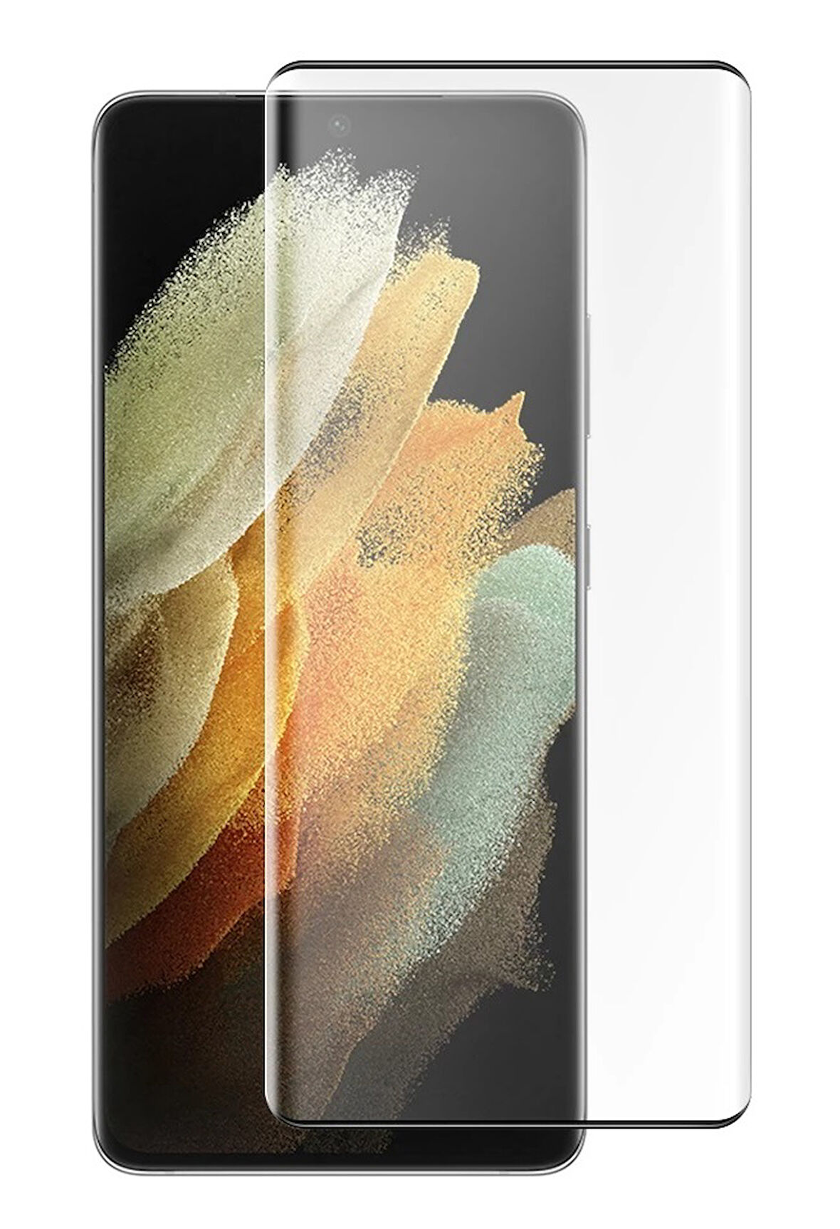Redmi Note 14 Pro Plus Kavisli Ekran Koruyucu Nano Polimer Film - Extra Darbe Emici Etkin Koruma - Ekranı Tam Kaplar