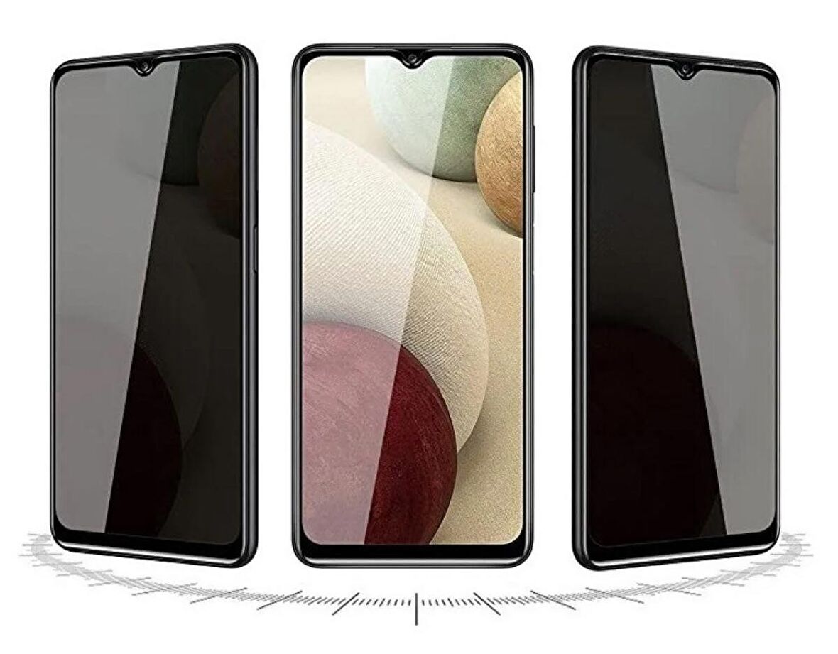 Oppo A38 Hayalet Ekran Koruyucu 6D Kırılmaz Cam Gizlilik Korumalı - Ekranı Tam Kaplar - Ultra Darbe Emici Etkin Koruma