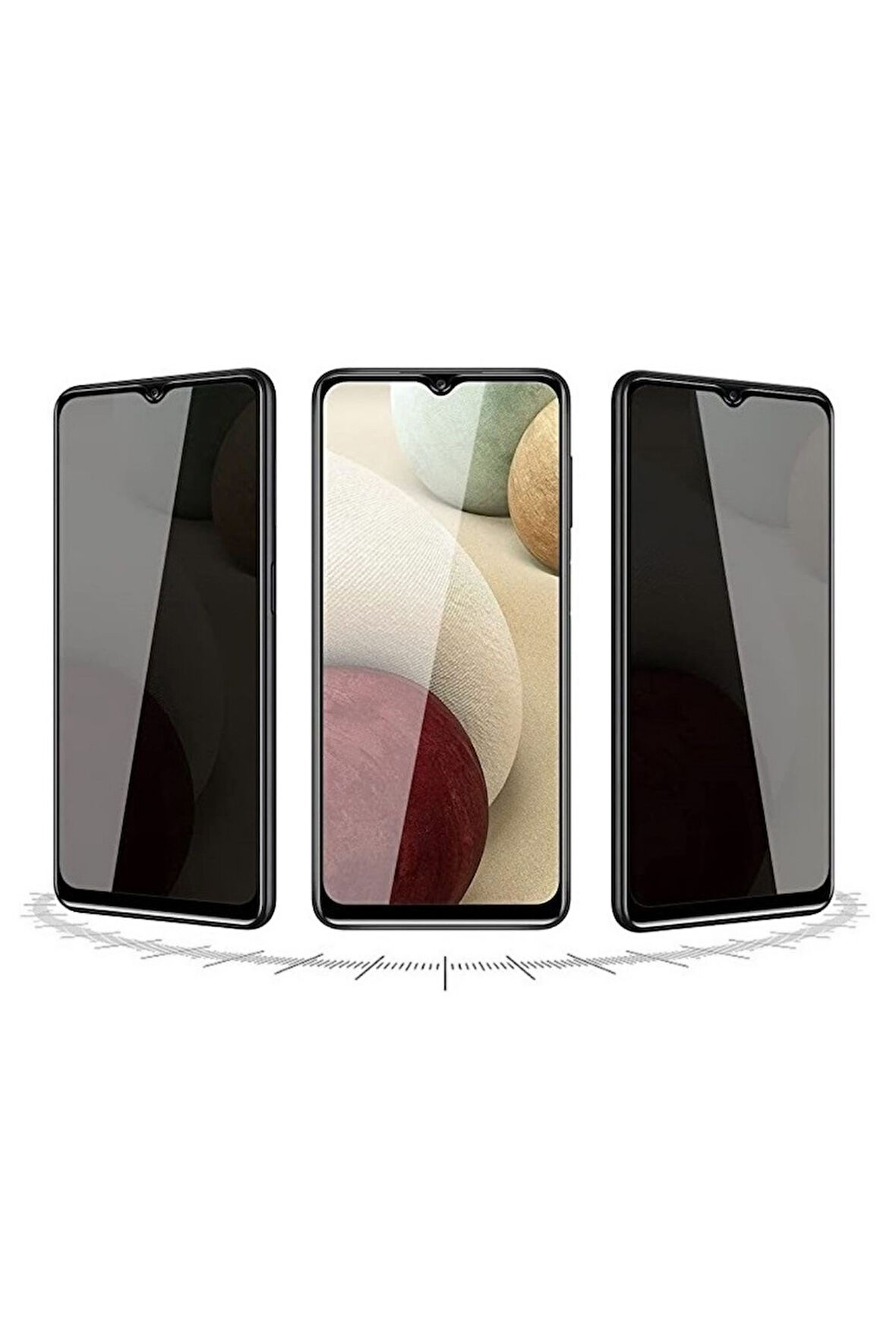 Redmi 14C Hayalet Ekran Koruyucu 6D Kırılmaz Cam Gizlilik Korumalı - Extra Darbe Koruma - Ekranı Tam Kaplar 