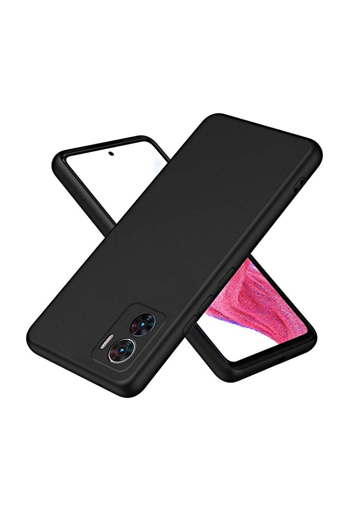 Poco X7 Pro Iron Man Edition Uyumlu Silikon Kılıf - Kamera Korumalı Esnek Pastel Renk Kapak - Siyah