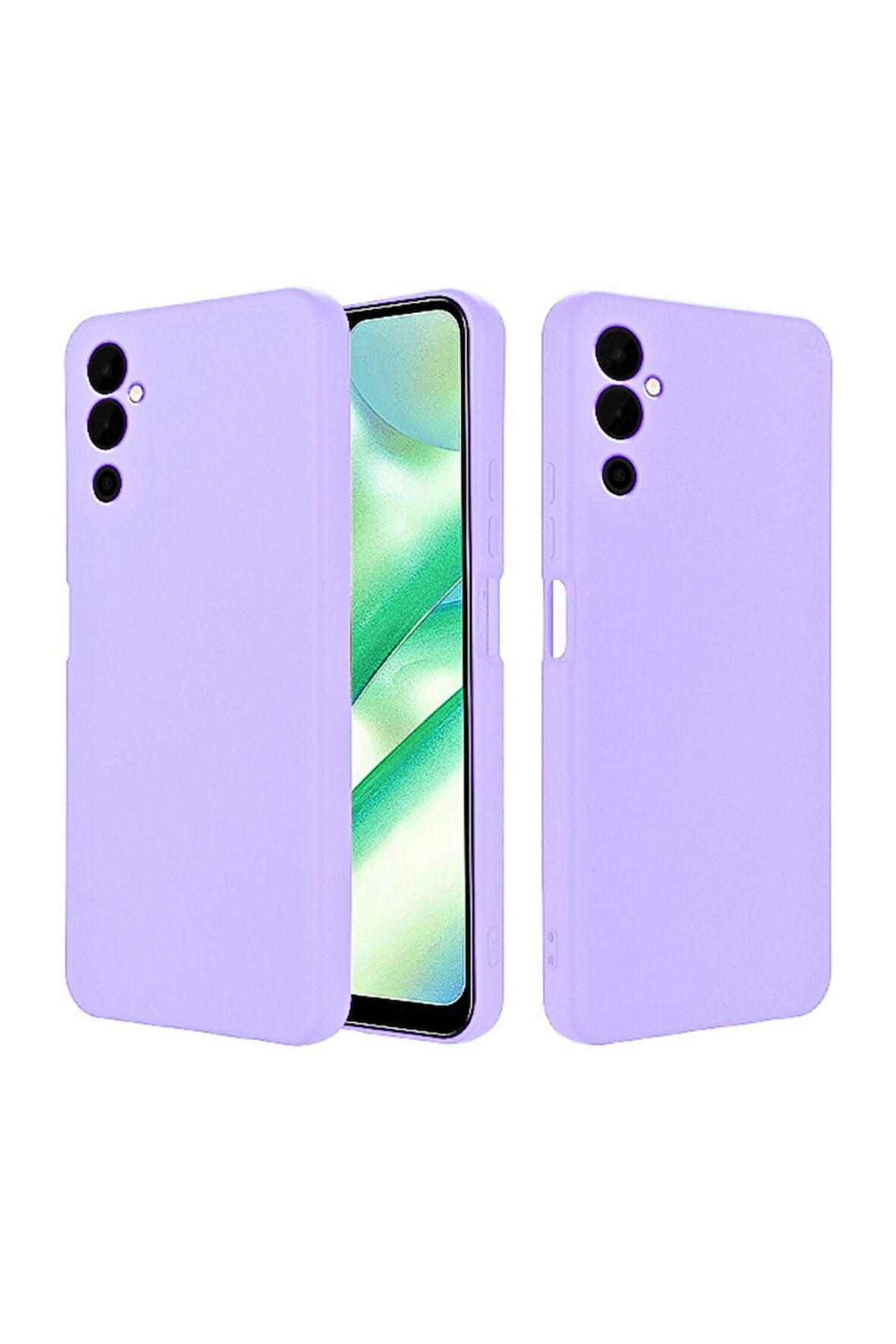Tecno Pova Neo 2 Uyumlu Silikon Kılıf - Kamera Korumalı Esnek Pastel Renk Kapak - Lila