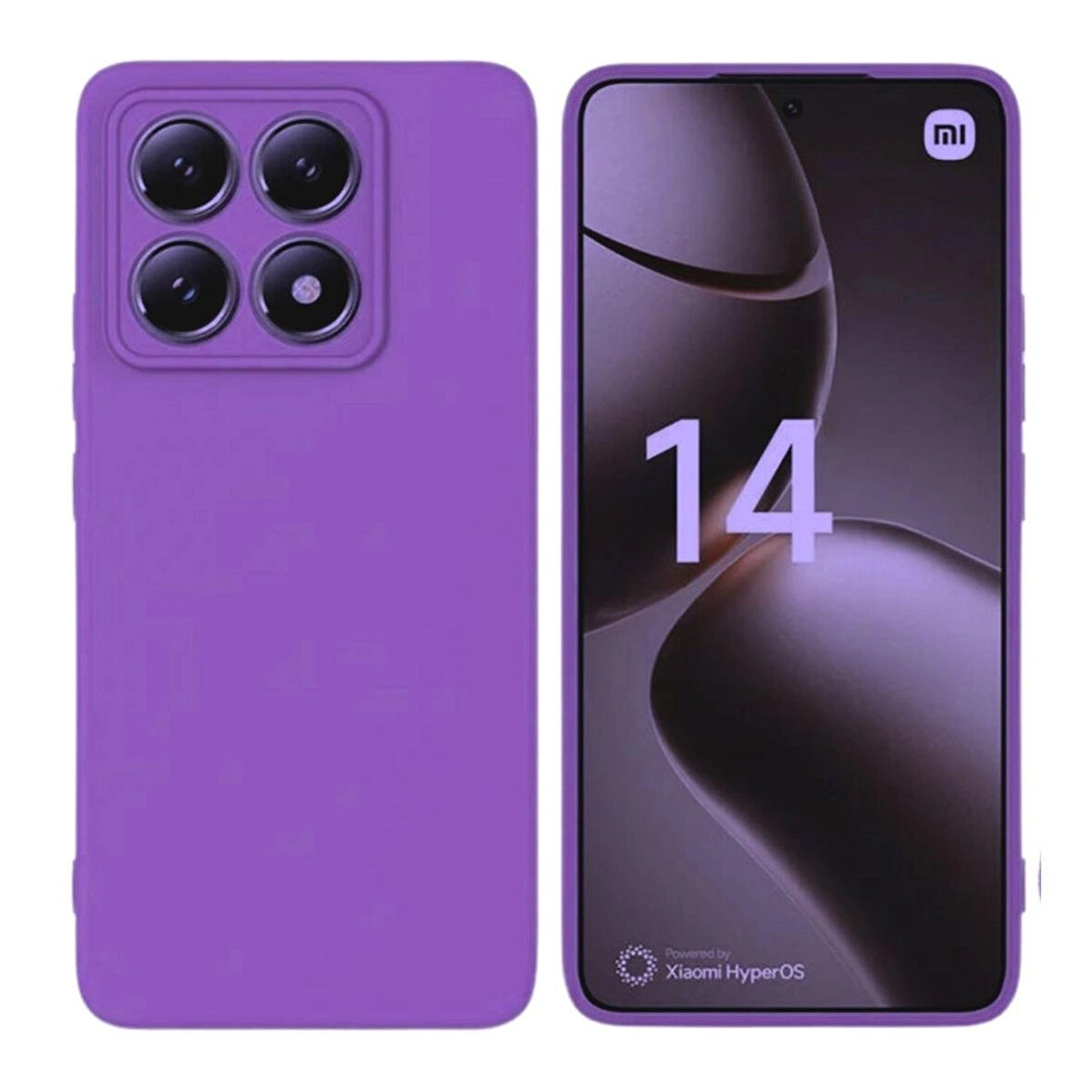 Xiaomi 15 Uyumlu Silikon Kılıf - Pastel Renk Tonu Esnek Tam Koruma Kapak 