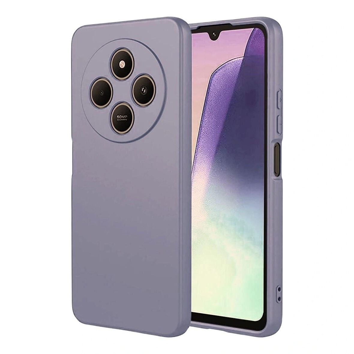 Redmi 14C Uyumlu Silikon Kılıf - Pastel Renk Tonu Esnek Tam Koruma Kapak 