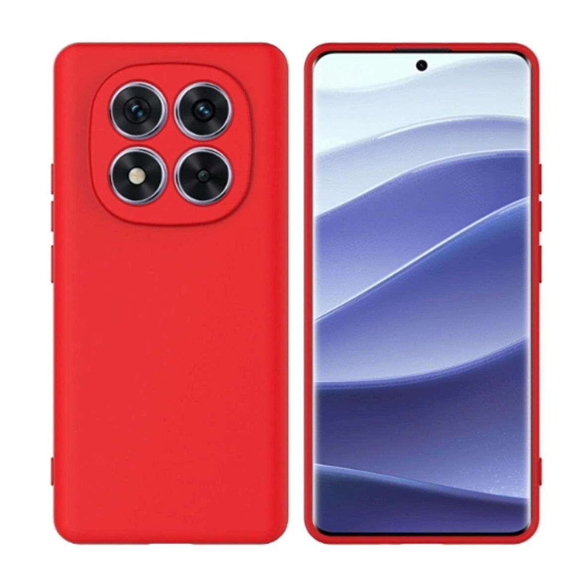 Redmi Note 14 Pro Uyumlu Silikon Kılıf - Pastel Renk Tonu Esnek Tam Koruma Kapak 