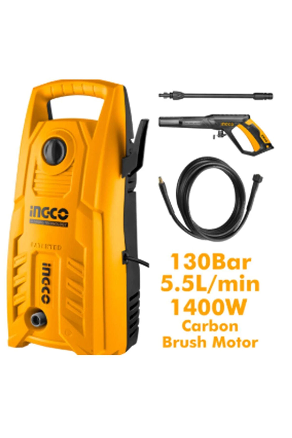 YÜKSEK BASINÇLI YIKAMA MAKİNESİ 1400 W