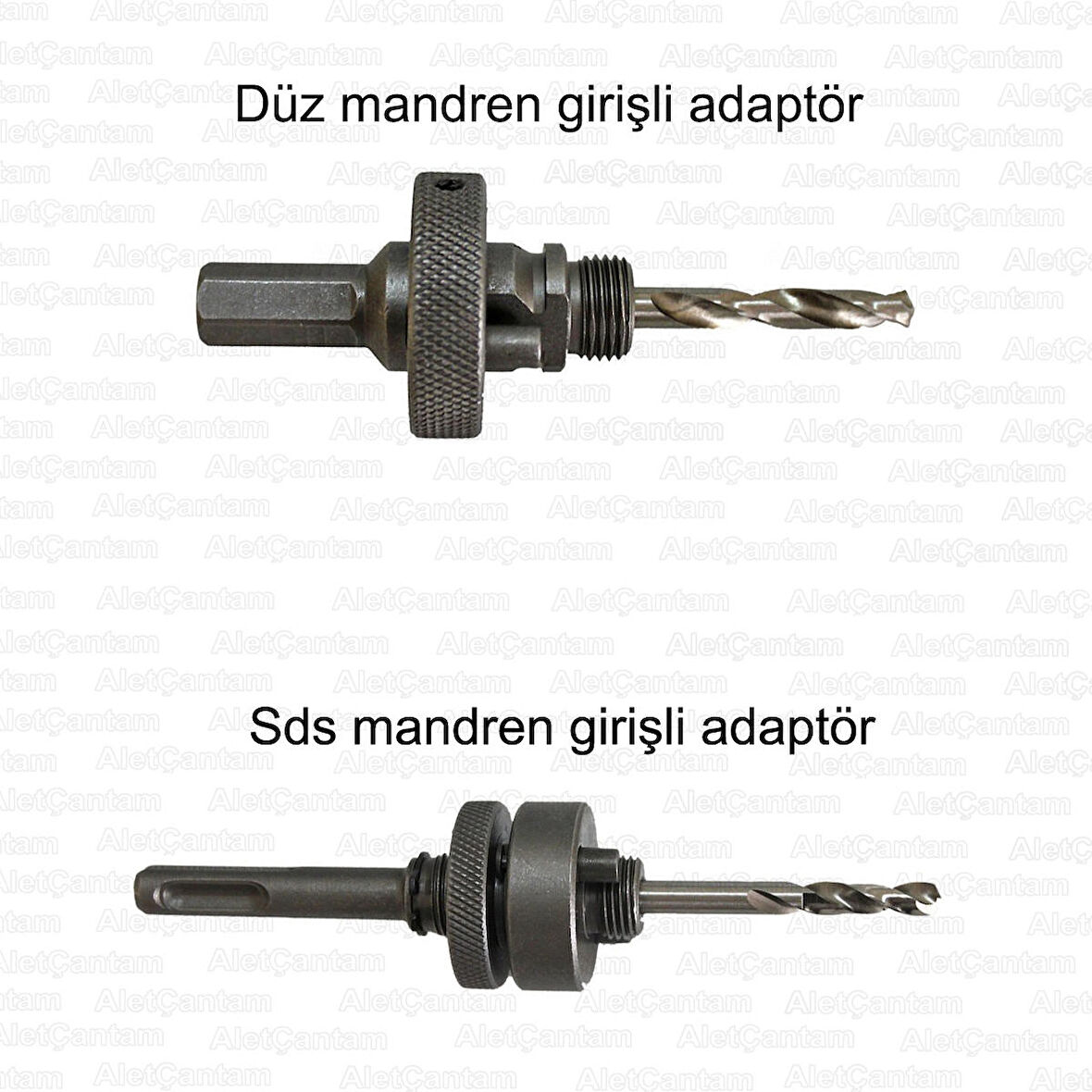 Gfb Bi Metal Panç Metal Testere 20 Mm + Hex Düz Girişli Adaptör