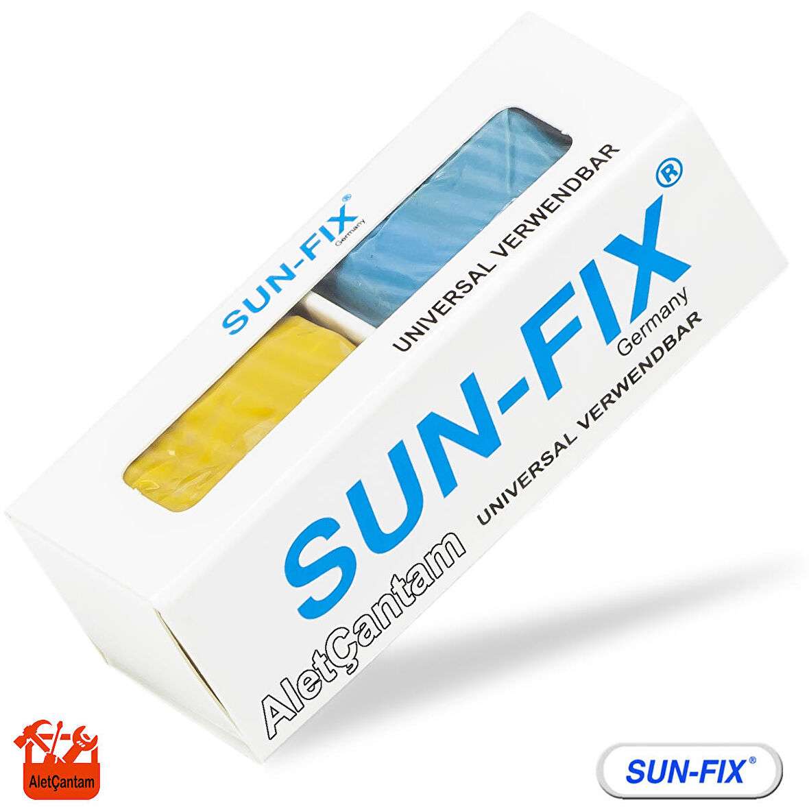 SUN-FİX METAL KAYNAK MACUN RADYATÖR PETEK TAMİR MACUNU (200C°)