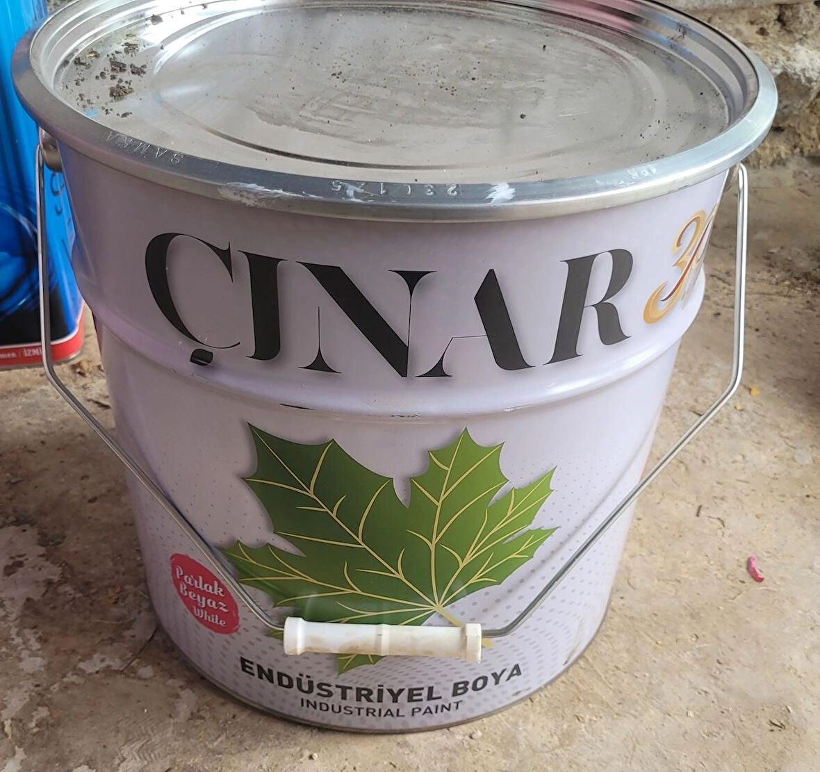 CINAR ENDUSTRİYEL BOYA PARLAK BEYAZ (16LT)
