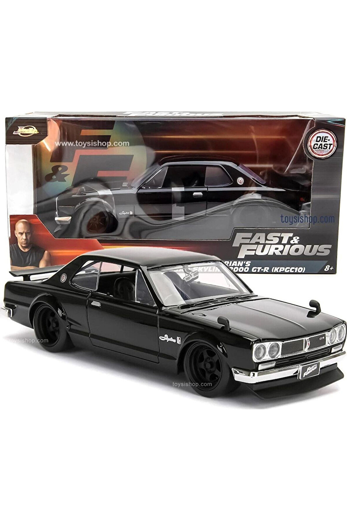 Fast & Furious Brians Nissan Skyline 2000 GT-R (KPGC10)
