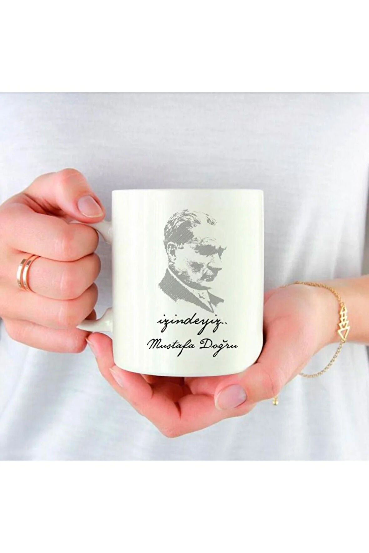 Kişiye Özel| Kişiselleştirilebilir 10 Kasım ATATÜRK Baskılı Kupa