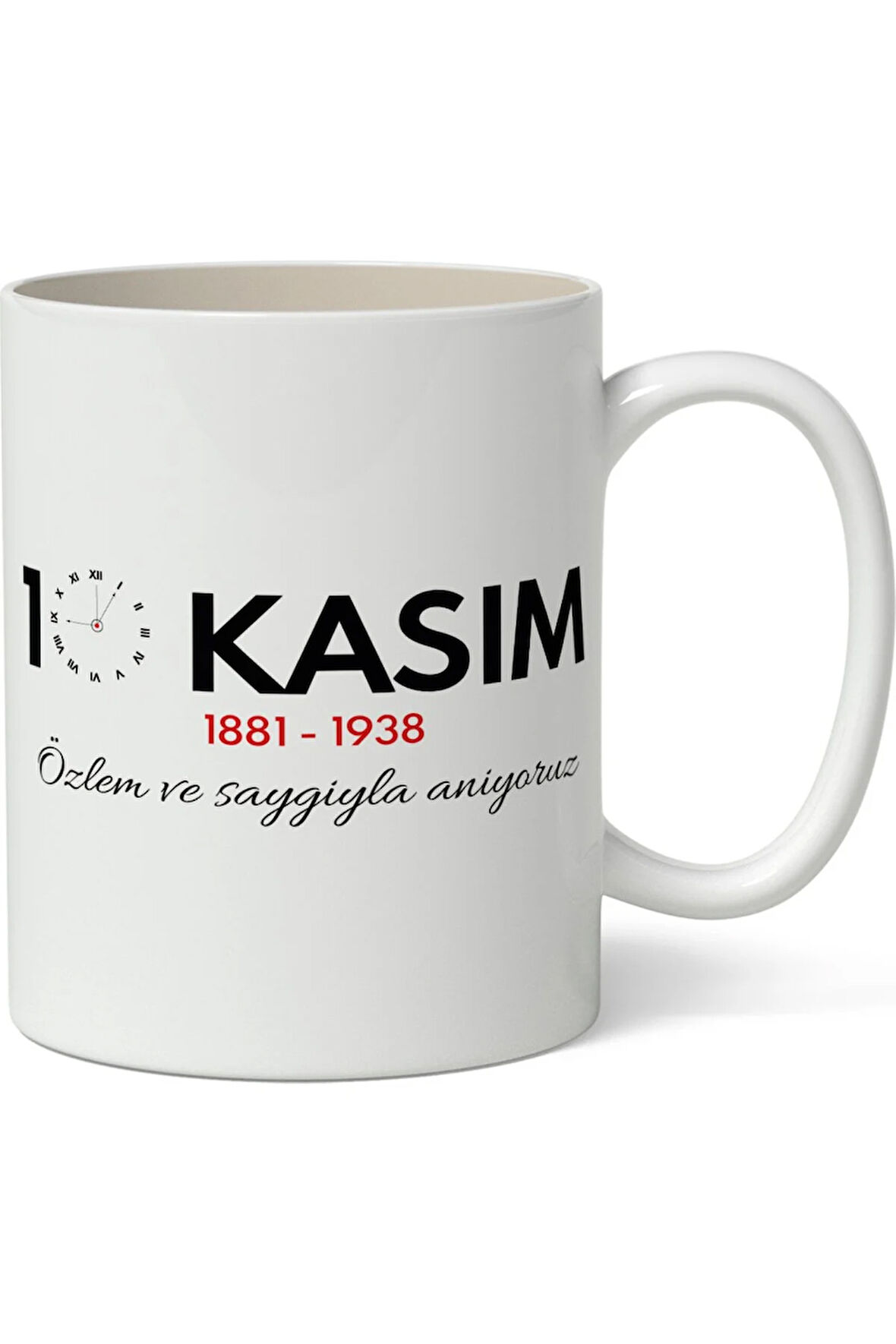 Kişiye Özel| Kişiselleştirilebilir 10 Kasım ATATÜRK Baskılı Kupa