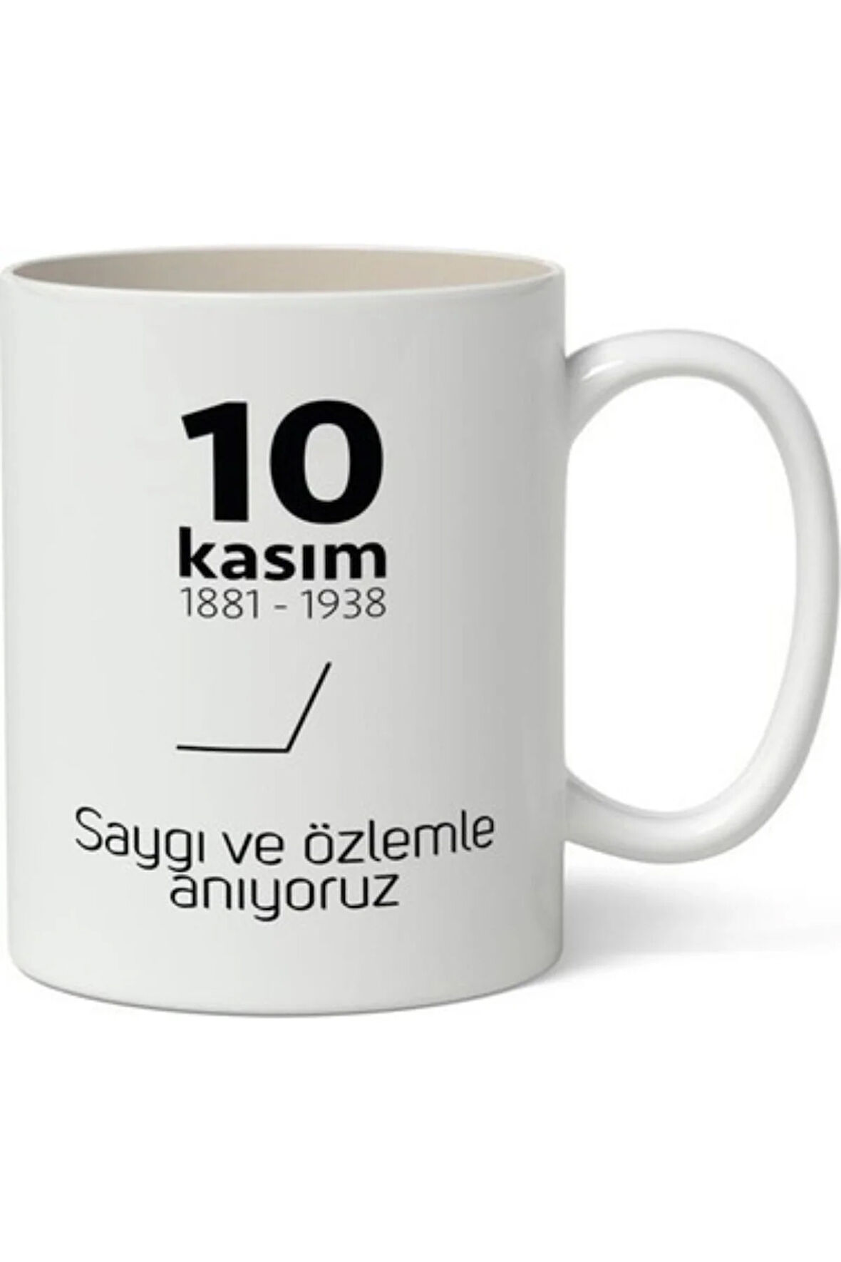 Kişiye Özel| Kişiselleştirilebilir 10 Kasım ATATÜRK Baskılı Kupa
