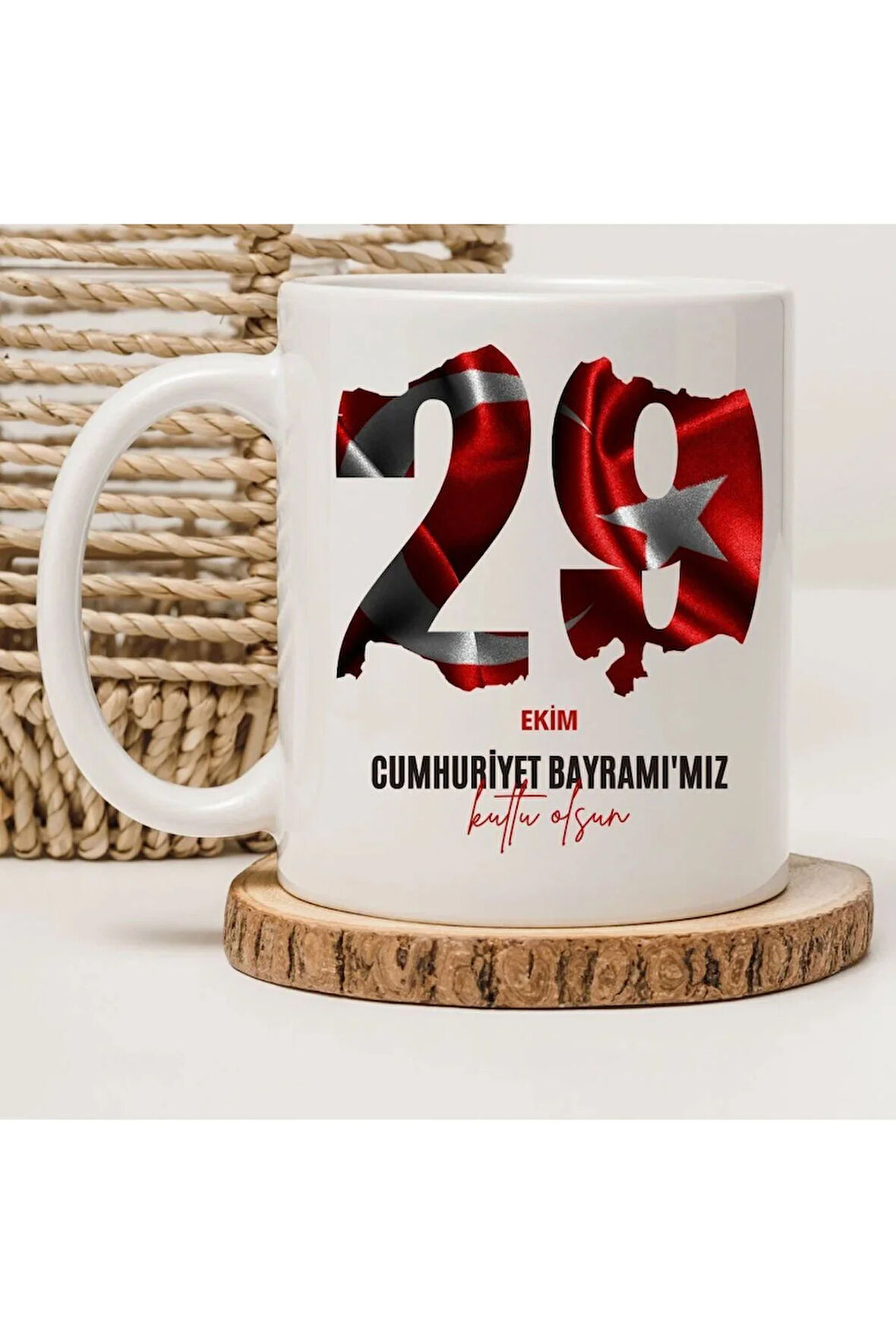 Kişiye Özel| Kişiselleştirilebilir 29 Ekim CUMHURİYET Baskılı Kupa