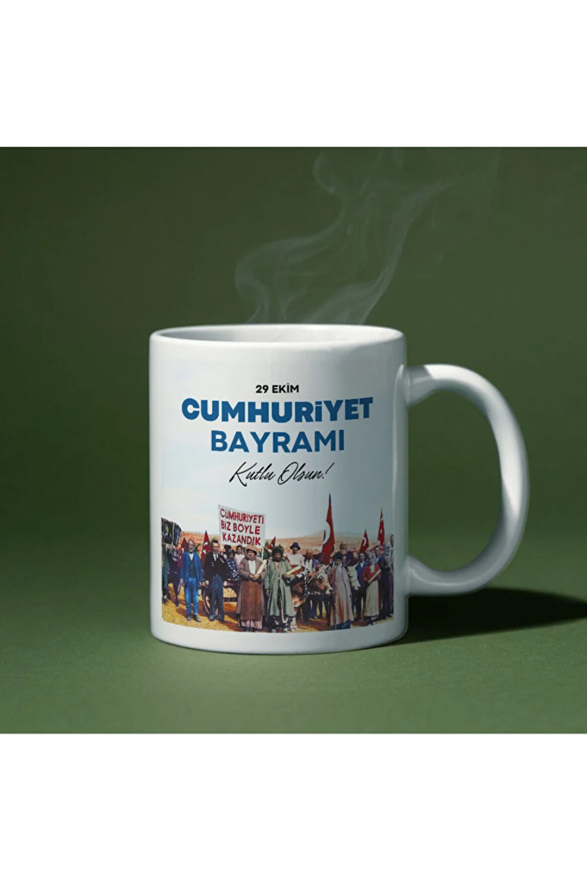 Kişiye Özel| Kişiselleştirilebilir 29 Ekim CUMHURİYET Baskılı Kupa