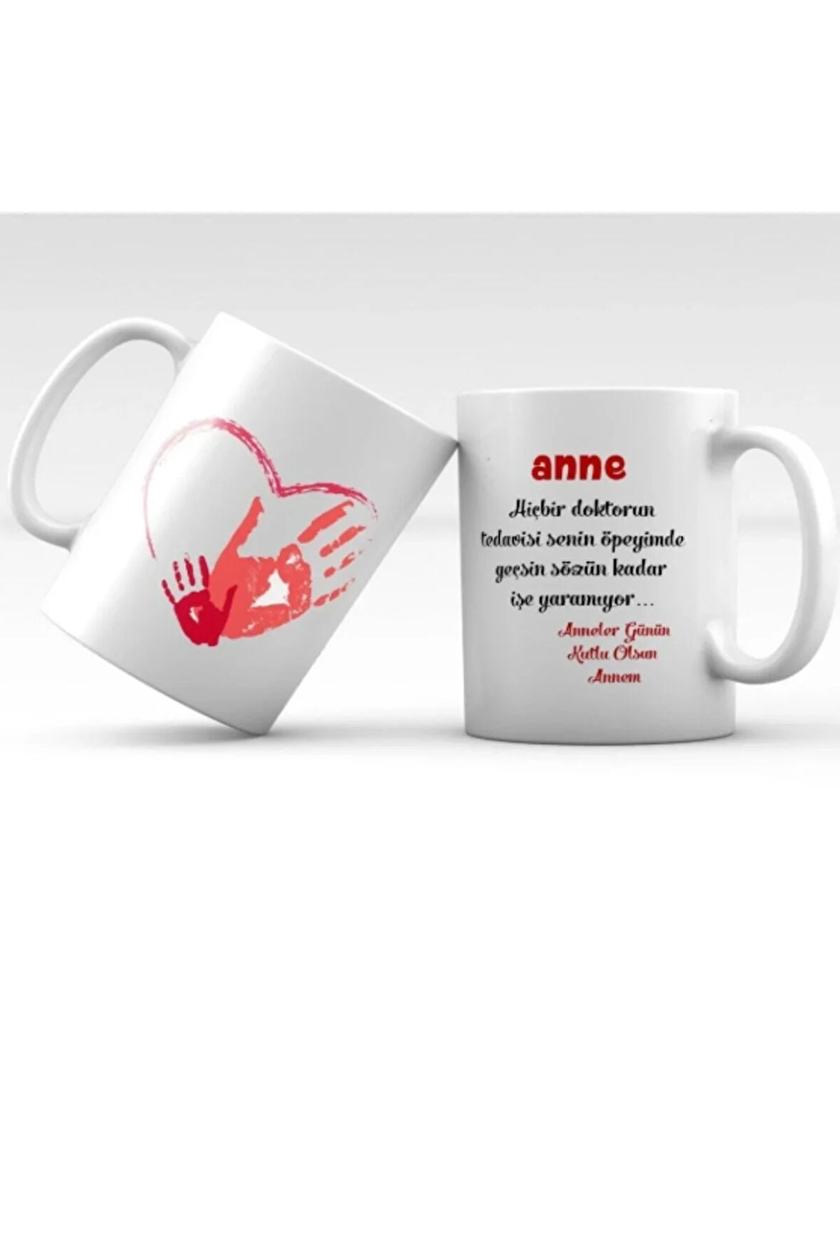 Anneler Gününe Özel|Anneniz İçin Kişiselleştirilebilir Hediye Kupa Bardak