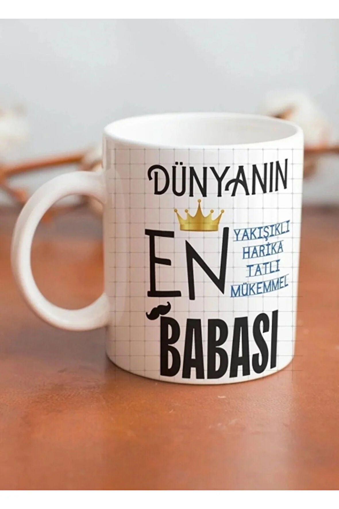 Babalar Gününe Özel|Babanız İçin Kişiselleştirilebilir Hediye Kupa Bardak