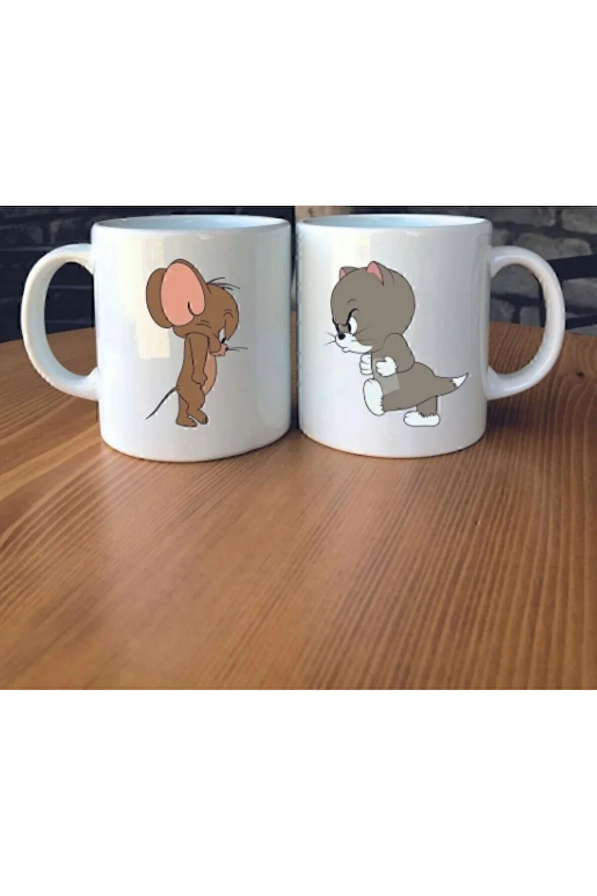 Sevgililer Gününe Özel| Kişiselleştirilebilir 14 Şubat Hediye Çift Kupa Bardak Seti