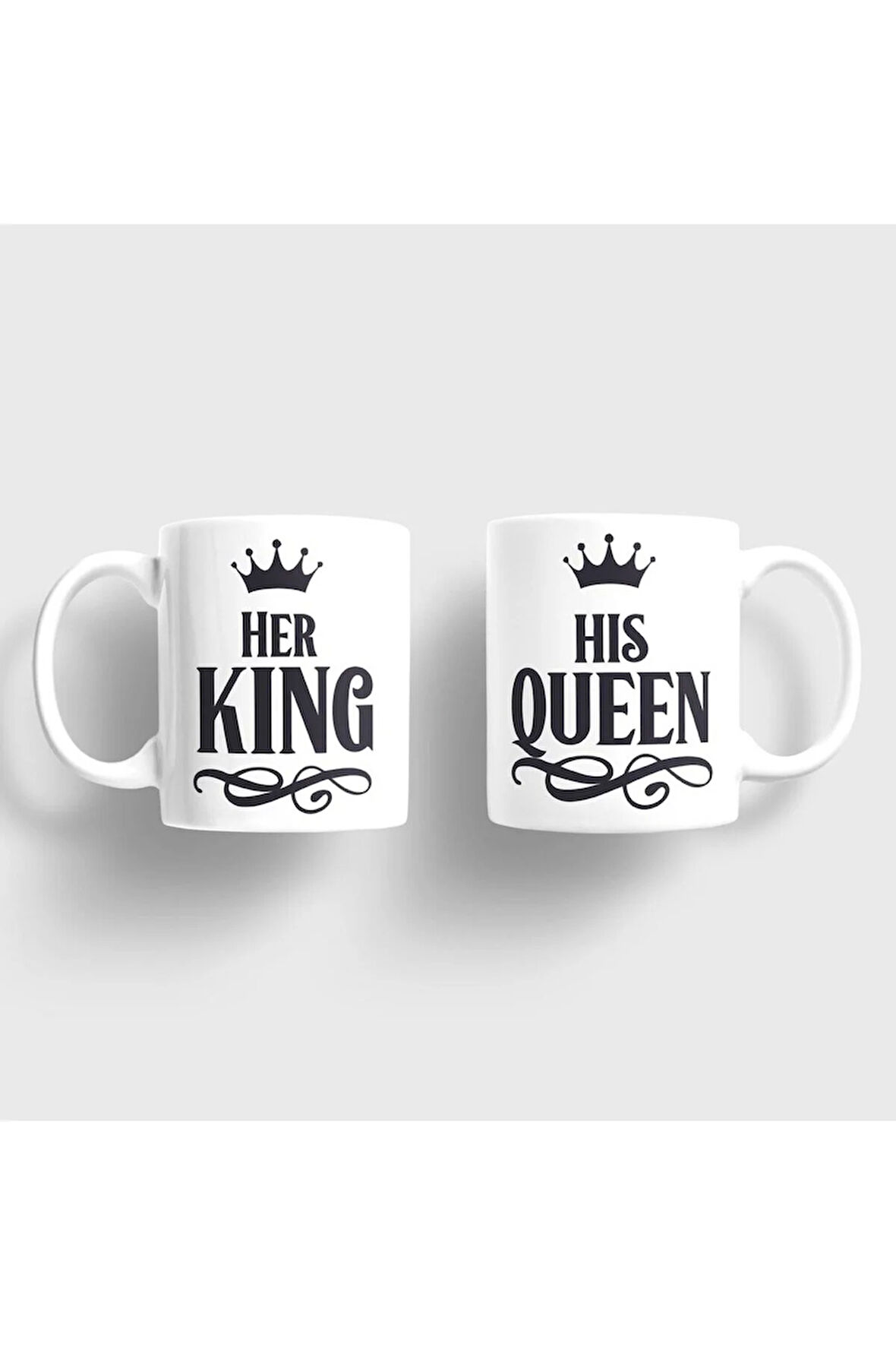 Sevgililer Gününe Özel| Kişiselleştirilebilir 14 Şubat Hediye Çift Kupa Bardak Seti