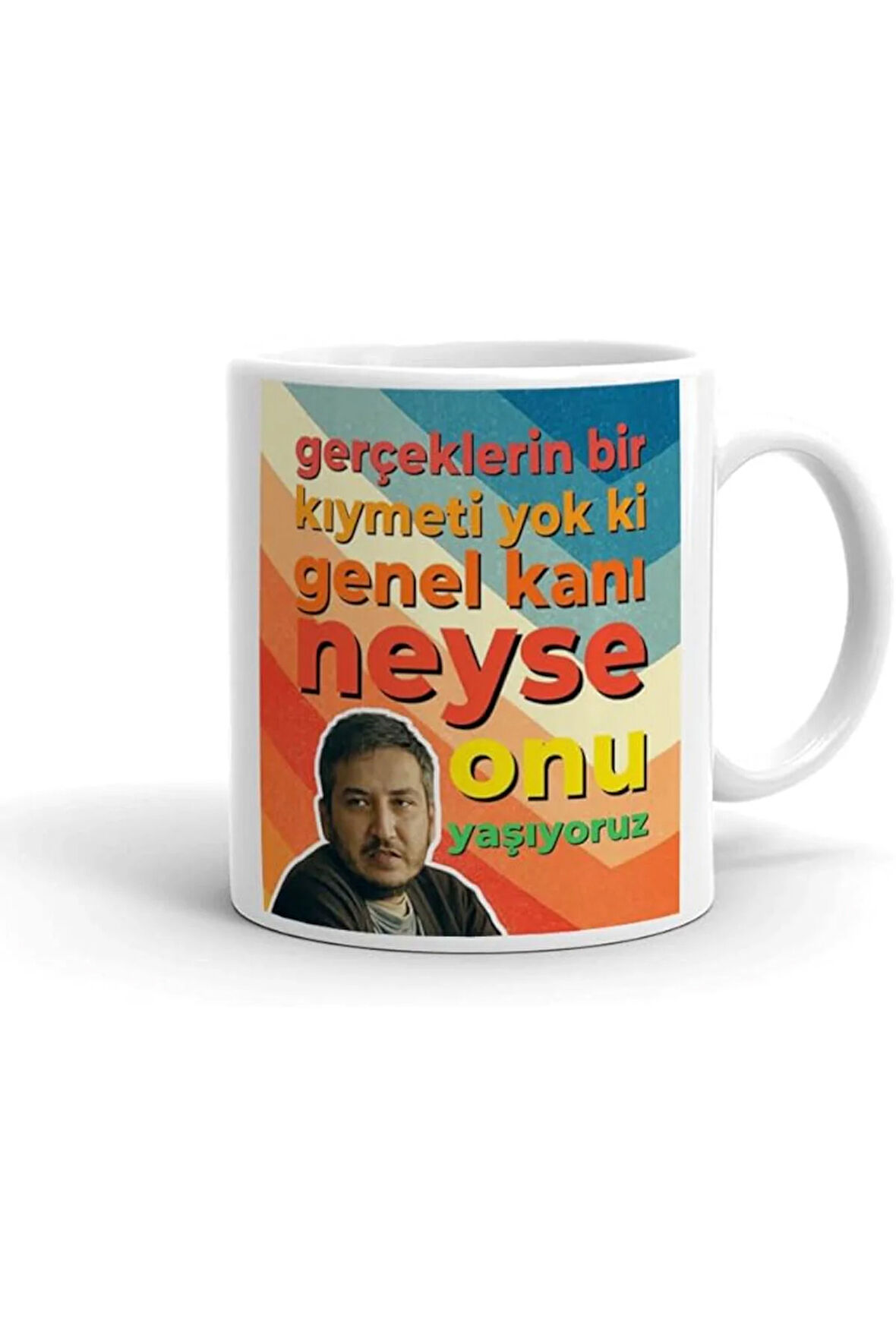 Gibi Yılmaz Gerçekelerin Tasarımlı Hediye Kupa Bardak