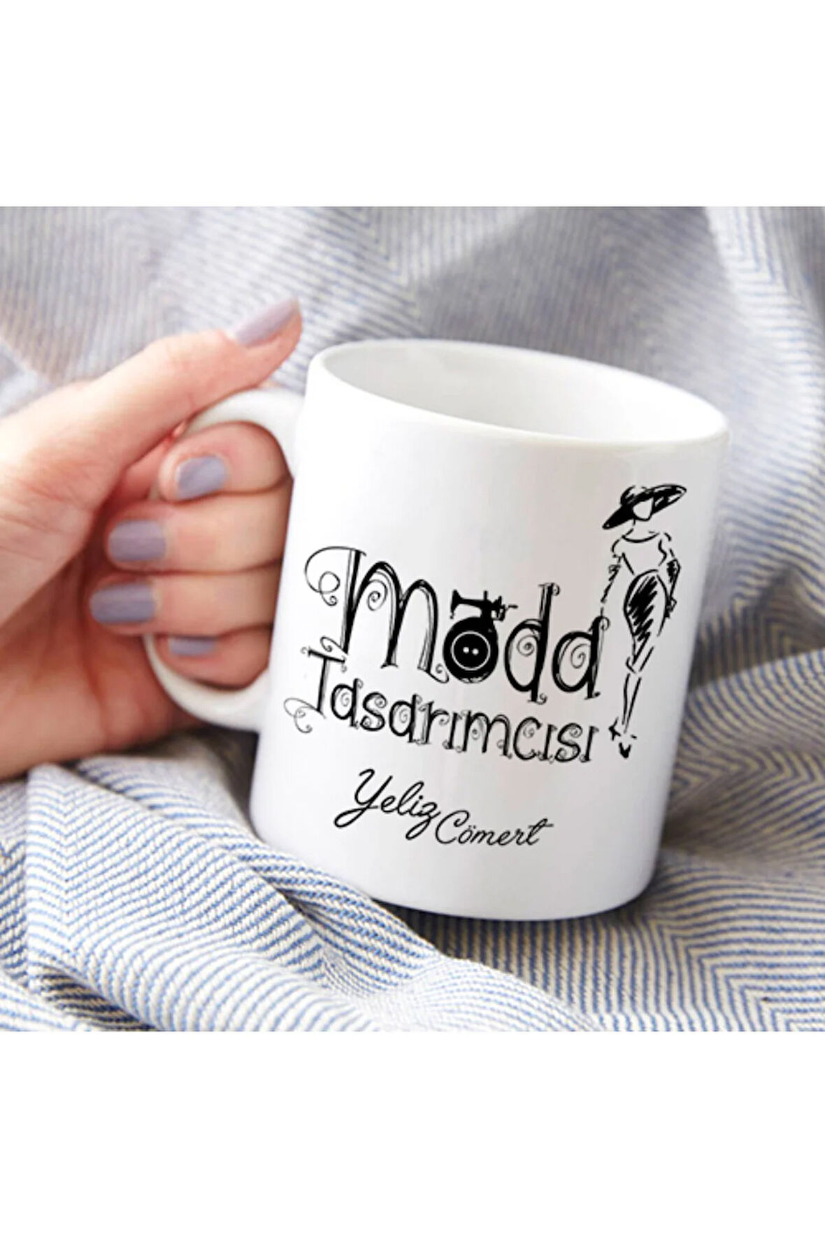 Mesleklere Özel Hediyelik|Kişiselleştirilebilir Moda Tasarımcısı Hediye Kupa Bardak