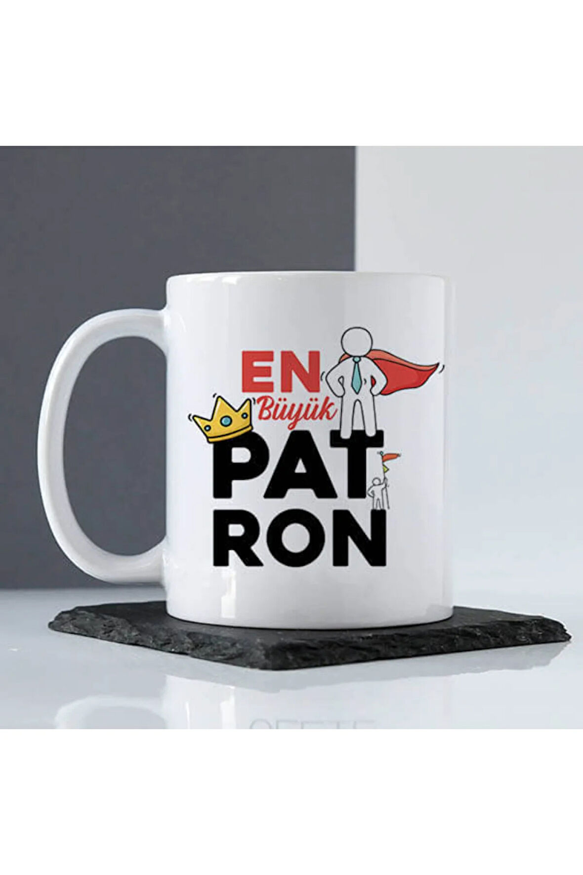 Mesleklere Özel Hediyelik|Kişiselleştirilebilir En Büyük Patron Hediye Kupa Bardak