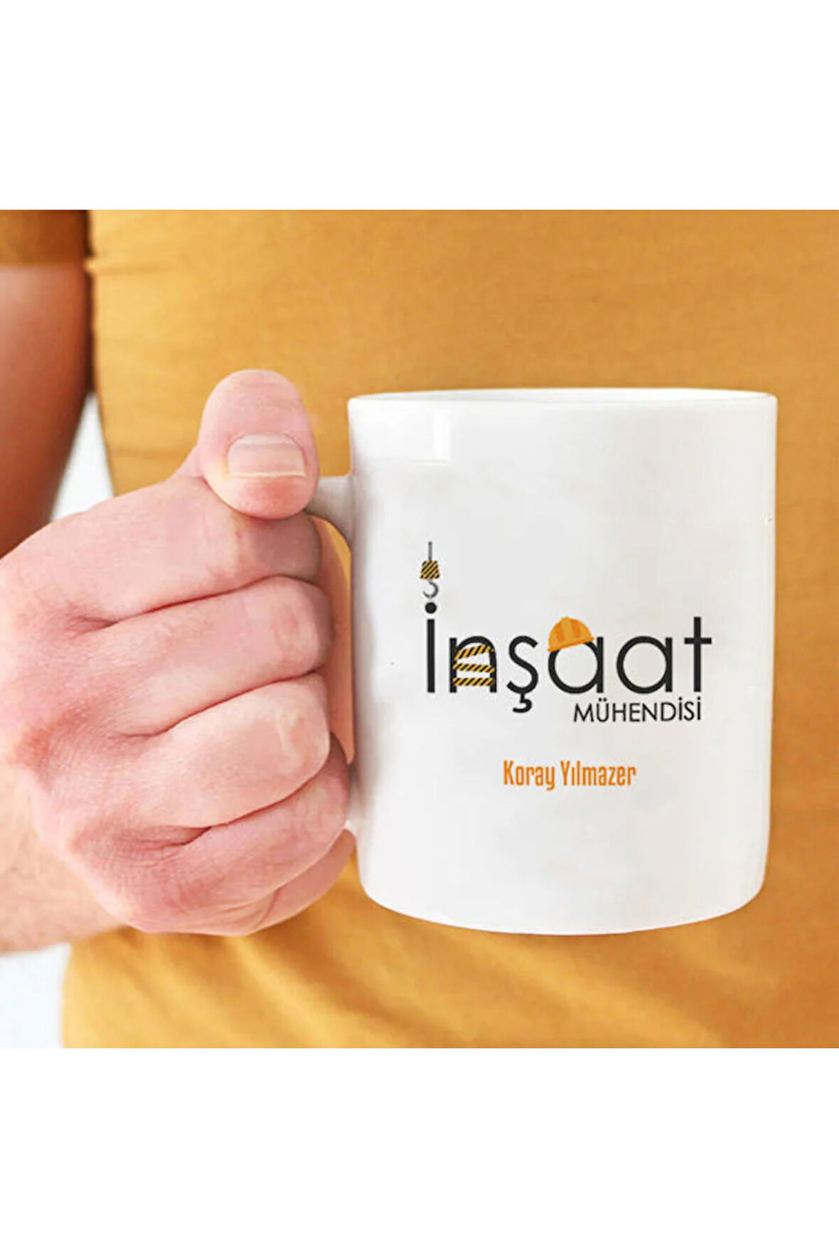 Mesleklere Özel Hediyelik|Kişiselleştirilebilir İnşaat Mühendisi Hediye Kupa Bardak