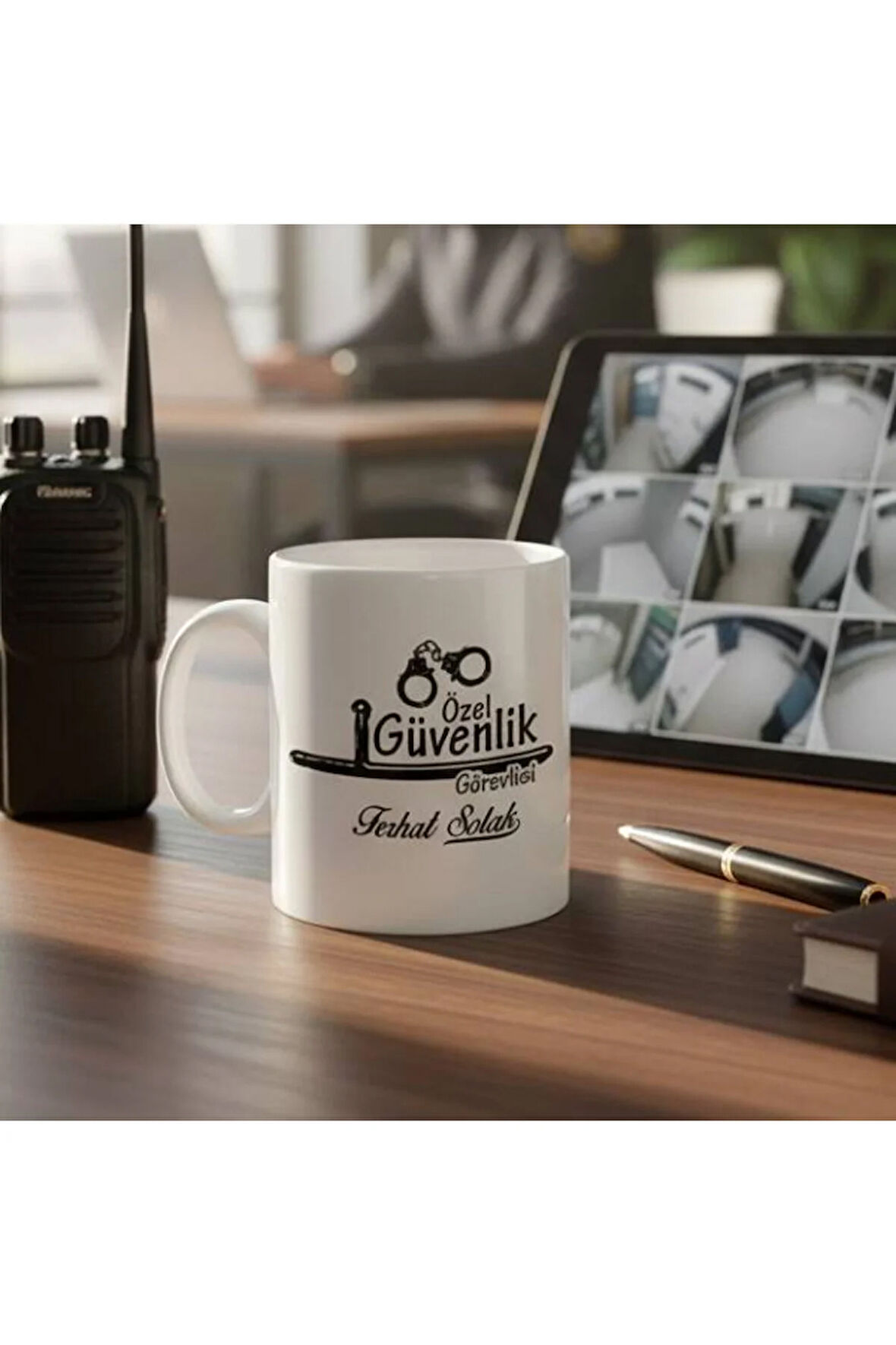 Mesleklere Özel Hediyelik|Kişiselleştirilebilir Özel Güvenlik Hediye Kupa Bardak