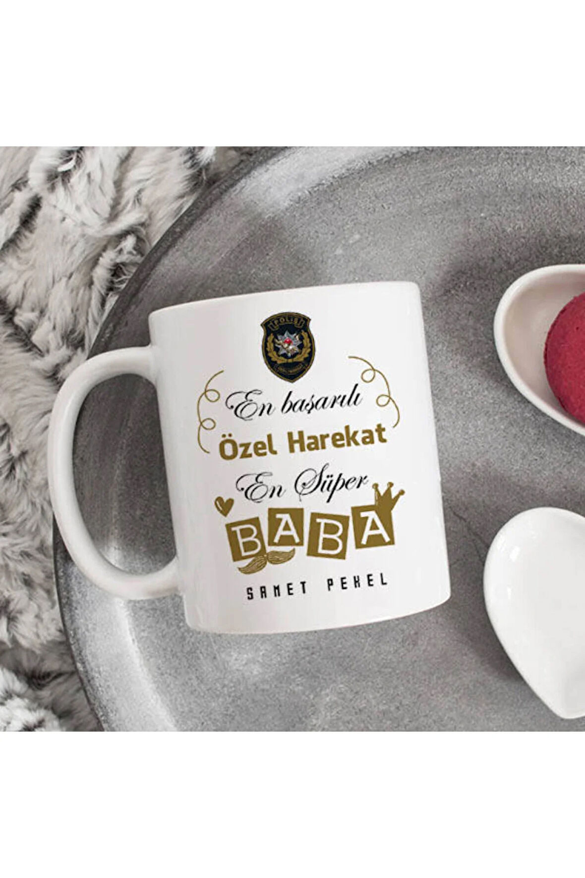 Mesleklere Özel Hediyelik|Kişiselleştirilebilir Özel Harekat Polisi Hediye Kupa Bardak