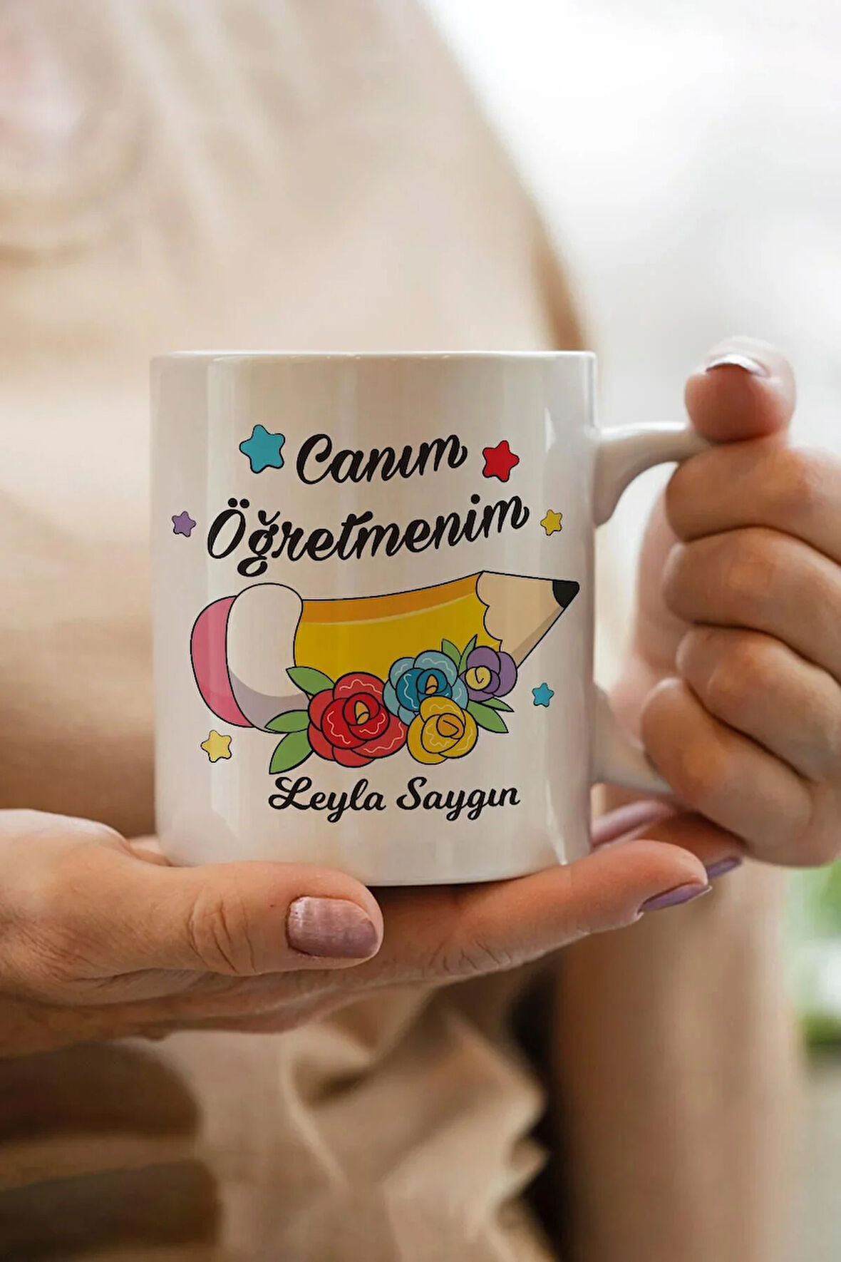 Öğretmenler Günü Özel|Bütün Öğretmenler İçin Kişiselleştirilebilir Hediye Kupa Bardak