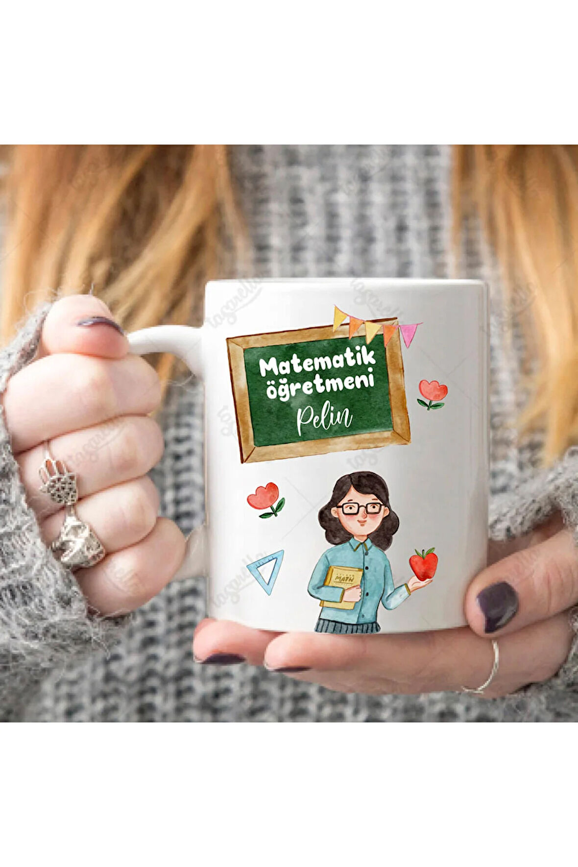 Öğretmenler Günü Özel|Bütün Öğretmenler İçin Kişiselleştirilebilir Hediye Kupa Bardak