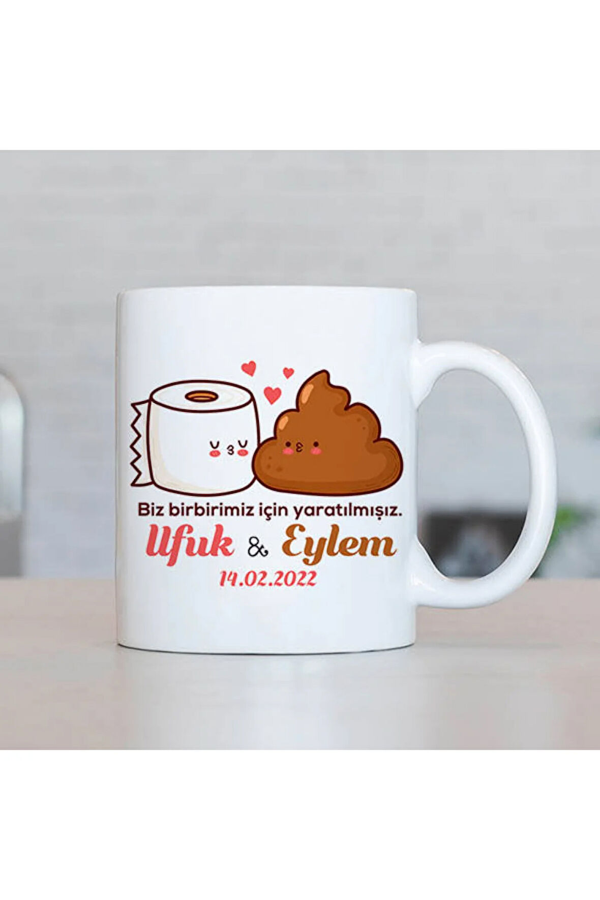 Sevgileye-Arkadaşa Özel Hediyelik|Kişiselleştirilebilir Hediye Kupa Bardak