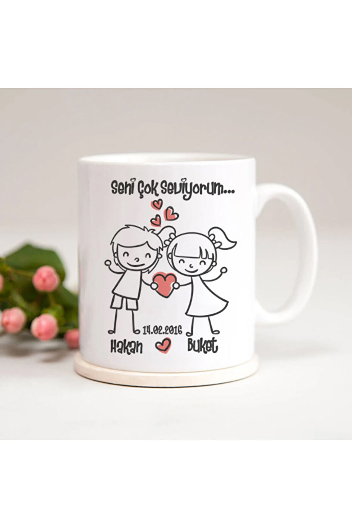 Sevgileye-Arkadaşa Özel Hediyelik|Kişiselleştirilebilir Hediye Kupa Bardak