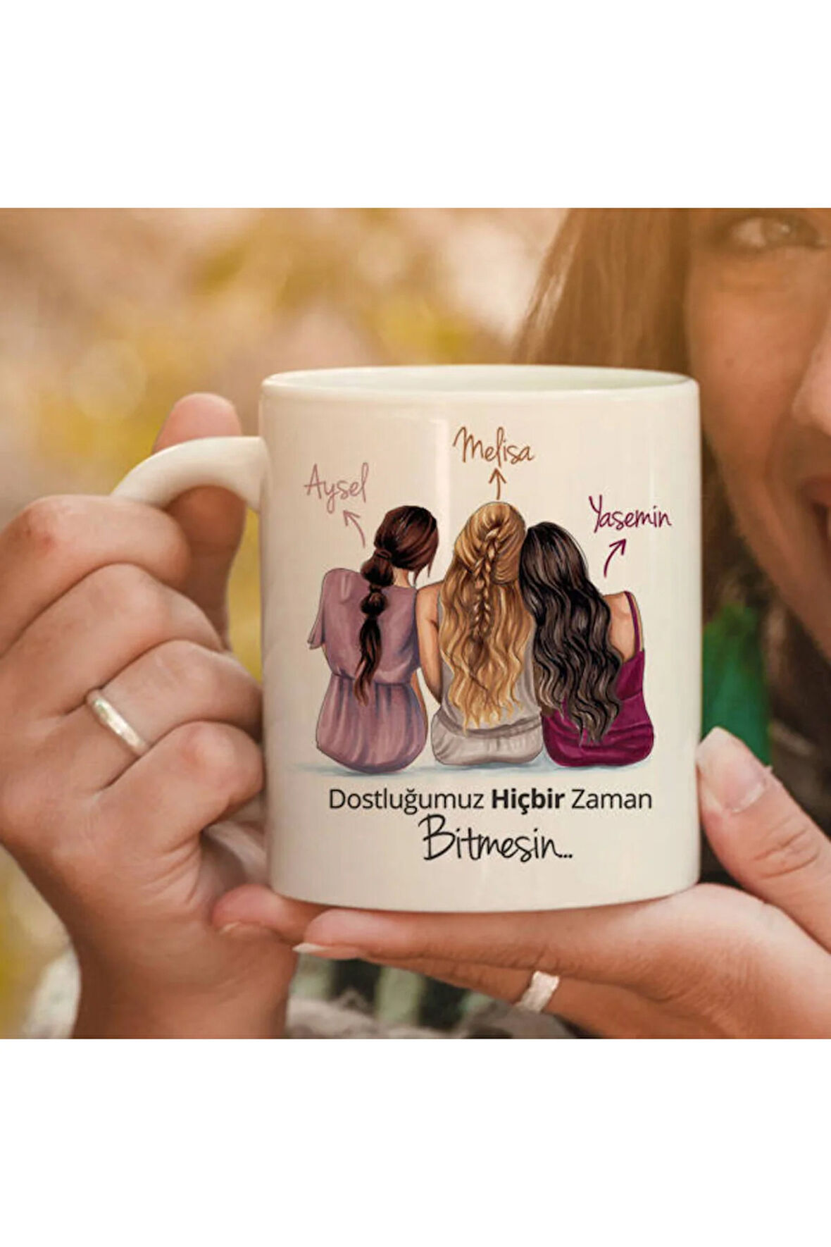 Sevgileye-Arkadaşa Özel Hediyelik|Kişiselleştirilebilir Hediye Kupa Bardak