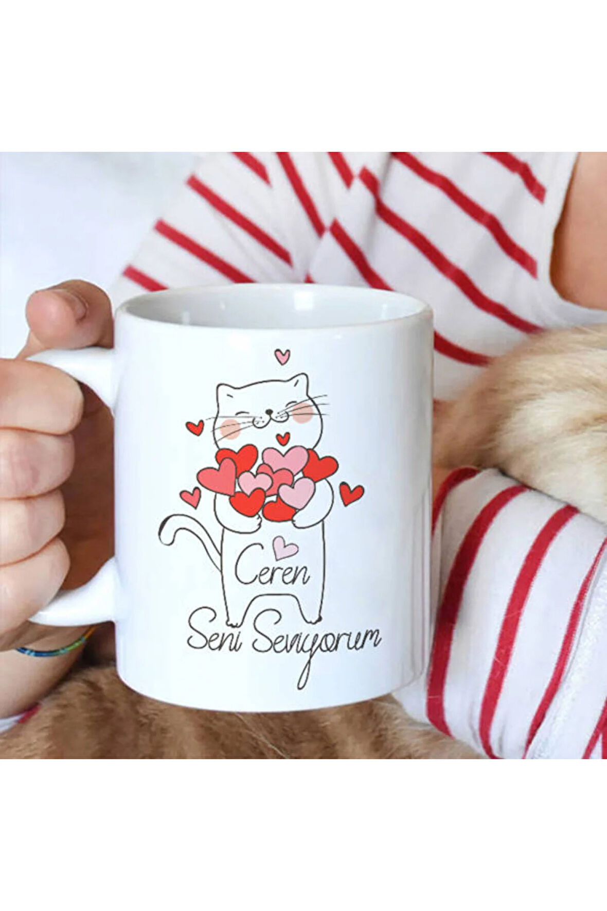 Sevgileye-Arkadaşa Özel Hediyelik|Kişiselleştirilebilir Hediye Kupa Bardak