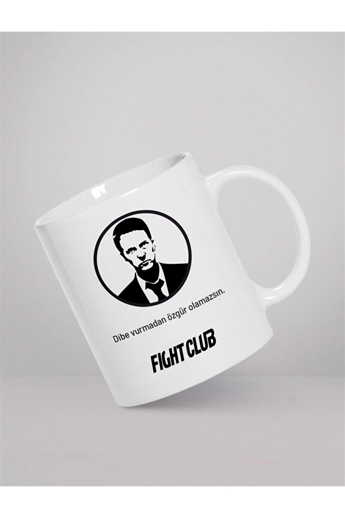 Dizi-Film Hayranlarına Özel| Hediyelik Fight Club Baskılı Kupa Bardak