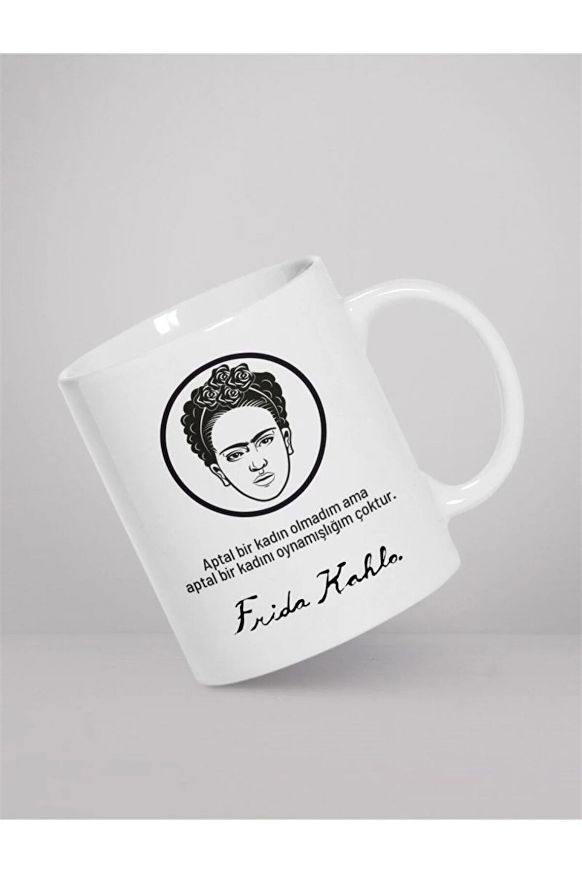 Dizi-Film Hayranlarına Özel| Hediyelik Frida Kahlo Baskılı Kupa Bardak