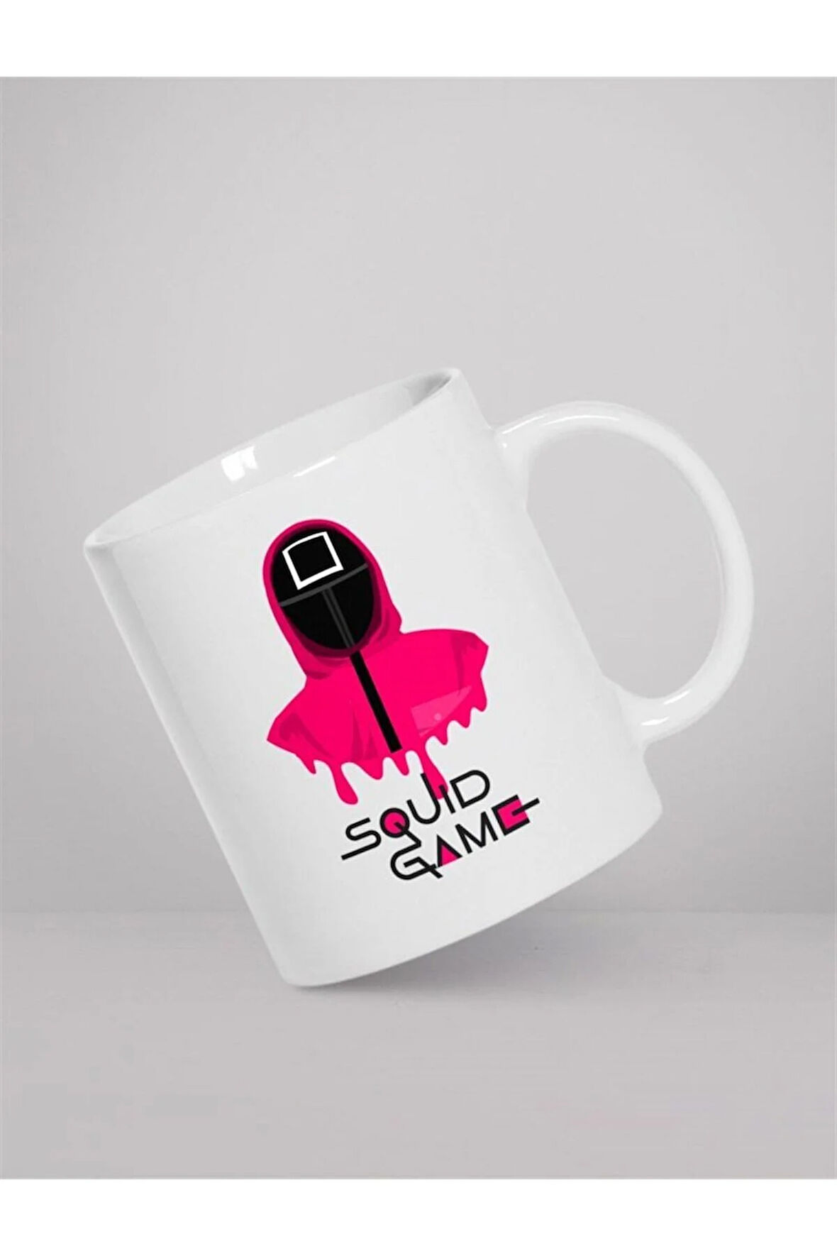Dizi-Film Hayranlarına Özel| Hediyelik Squid Game Baskılı Kupa Bardak