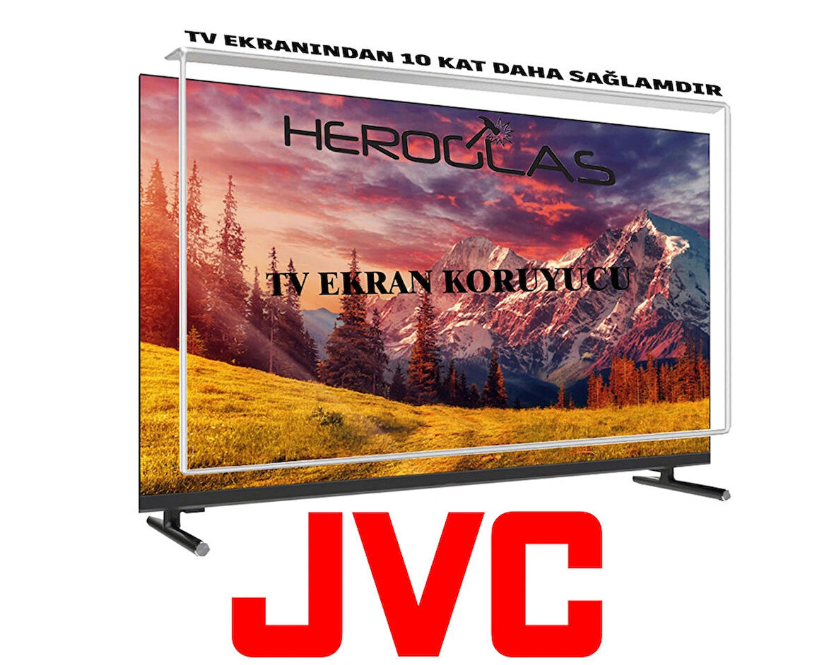 HEROGLAS JVC         LT-40VF5405T 40İNÇ TV EKRAN KORUYUCU