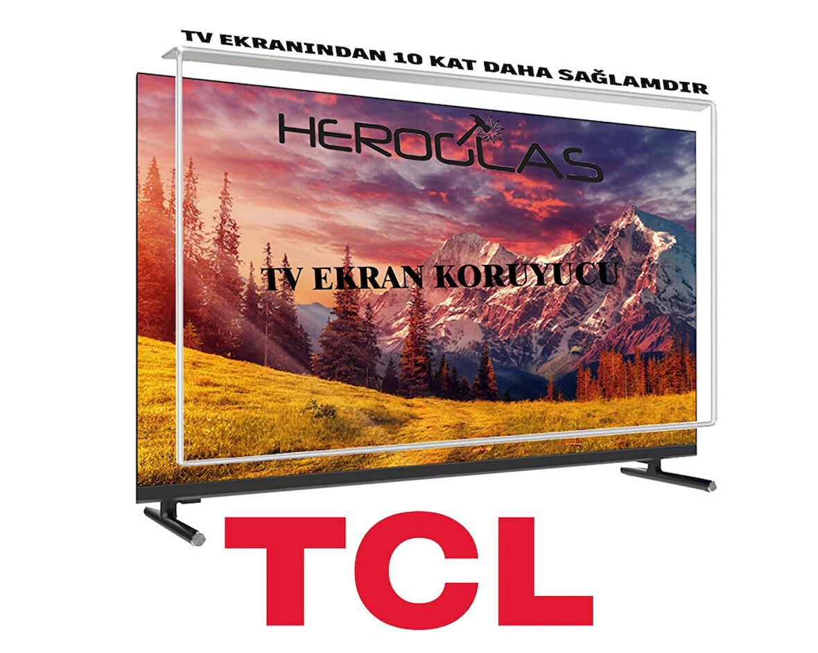 HEROGLAS TCL 55P635 55İNÇ TV EKRAN KORUYUCU