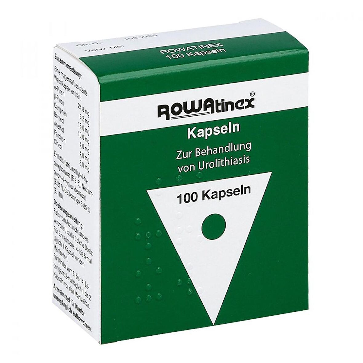 Rowatinex 100 Kapsül, STK:2026