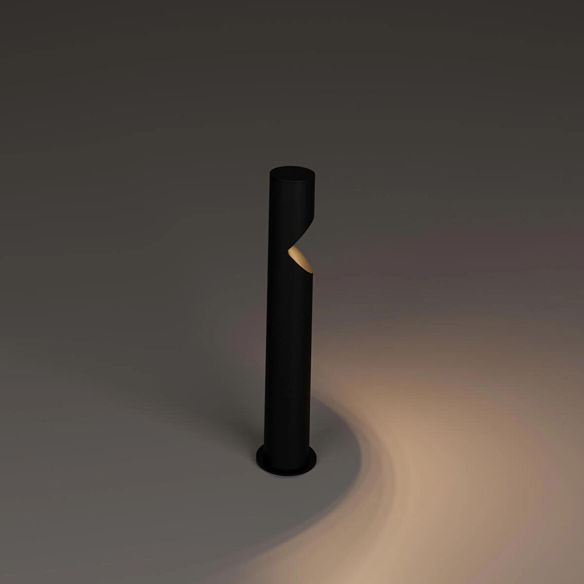 Liva Alüminyum Modern Oval Bahçe Aydınlatması