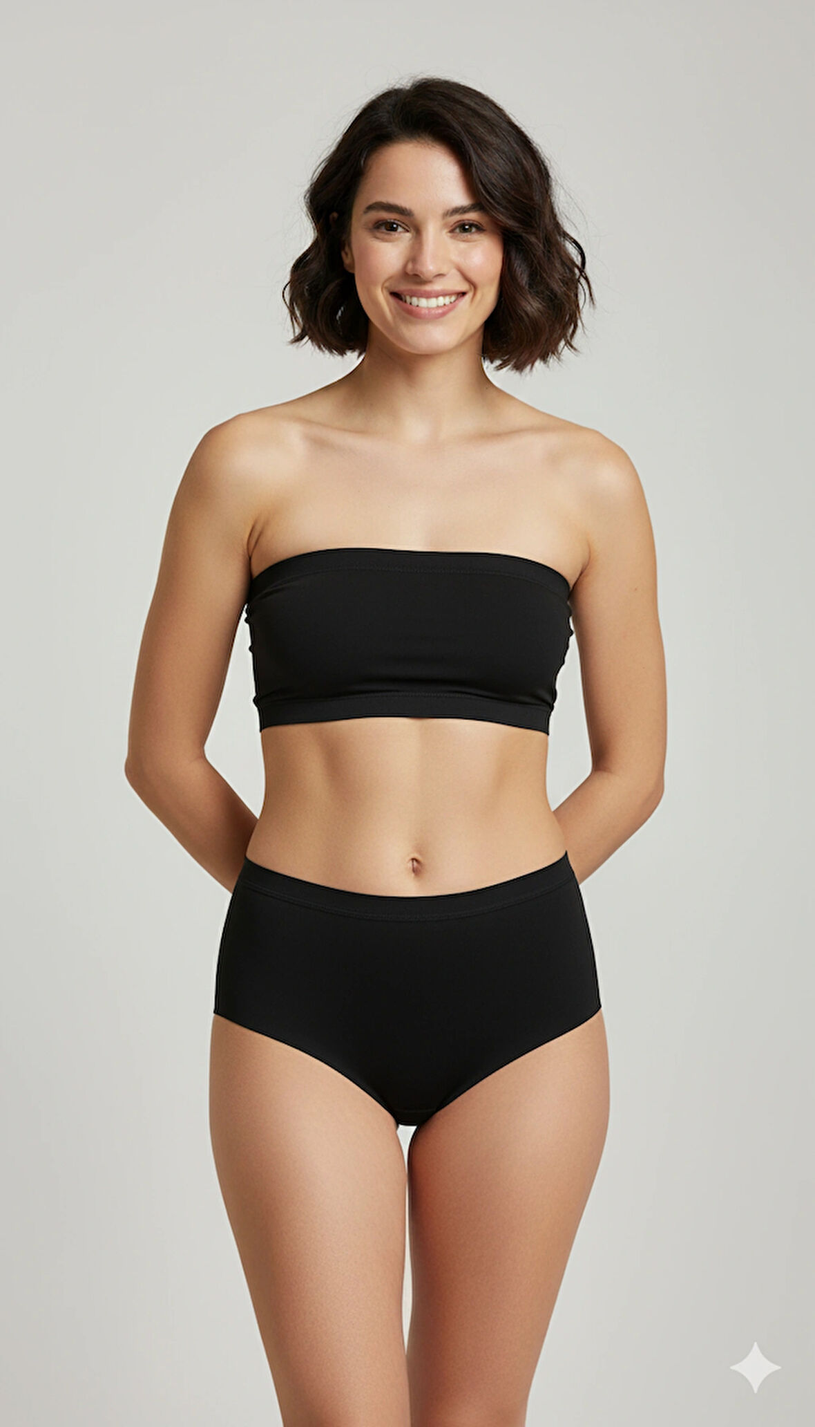 Kadın 3'lü Süper Yüksek Bel Lazer Kesim Külot iz Yapmaz