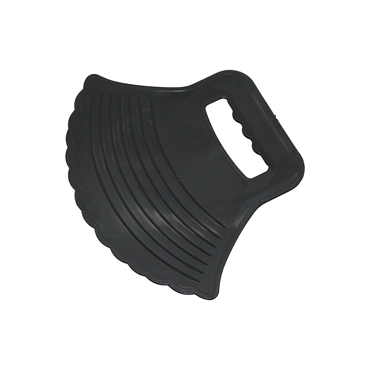 MANGAL YELPAZESİ  SİYAH PLASTİK   23X29CM (4767)