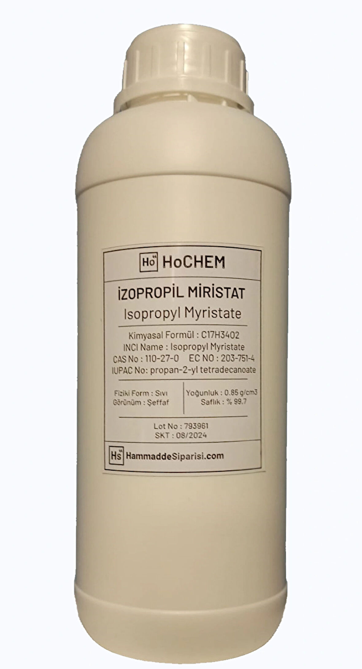 İzopropil Miristat (IPM) | 110-27-0 | - 1 KG