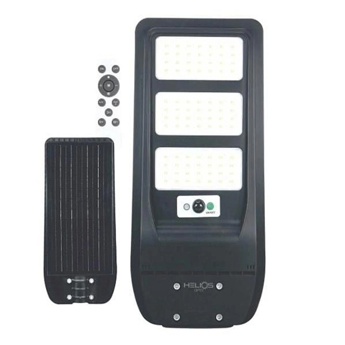 300W Güneş Enerjili Dış Mekan Aydınlatma - Beyaz Işık, Uzaktan Kumandalı, IP65 Su Geçirmez