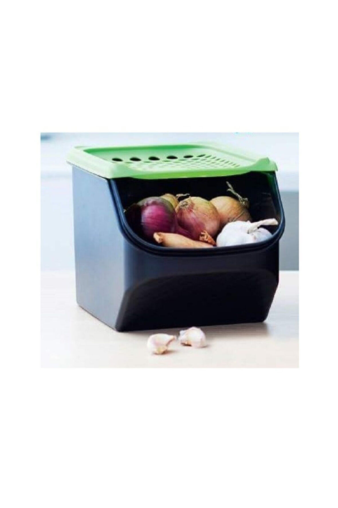 Kiler Midi Yeşil Patates Soğan Saklama Kabı 3 lt